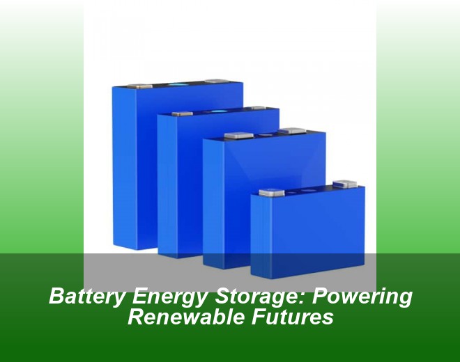 Battery Energy Storage: Powering Renewable Futures